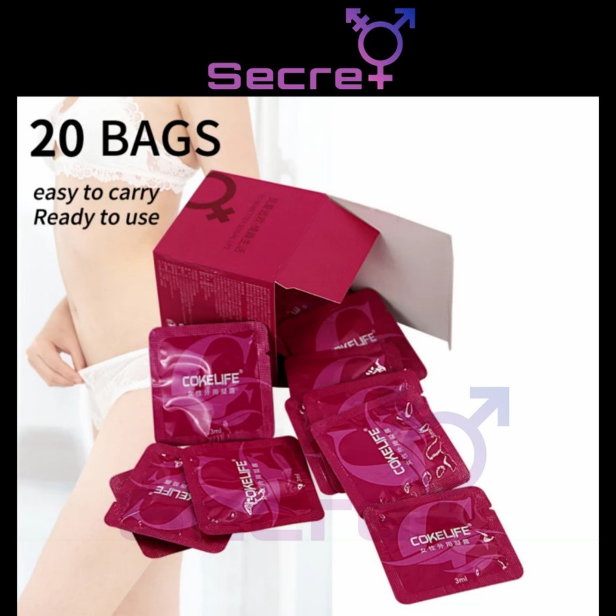 josss COKELIFE ORGASMIC GEL FOR WOMAN | agar lebih mudah mencapai orgasme | ORI IMPORT - 3 ML