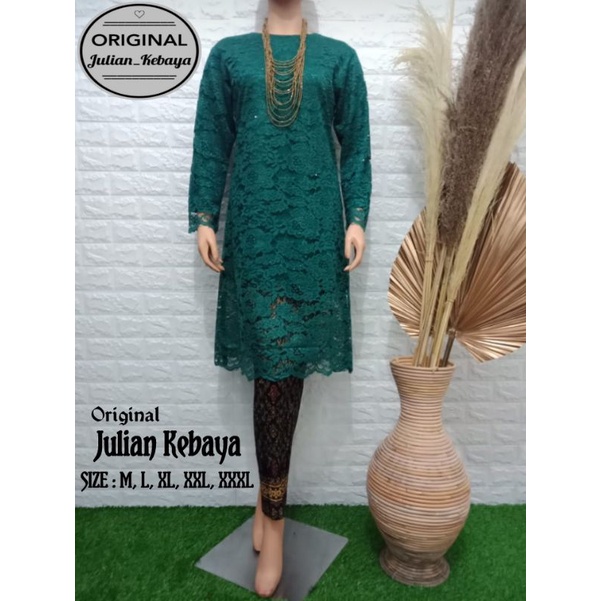 ATASAN KEBAYA BRUKAT MODERN / ATASAN KEBAYA TUNIK BROKAT BAJU KURUNG / KEBAYA BAJU PESTA MODERN