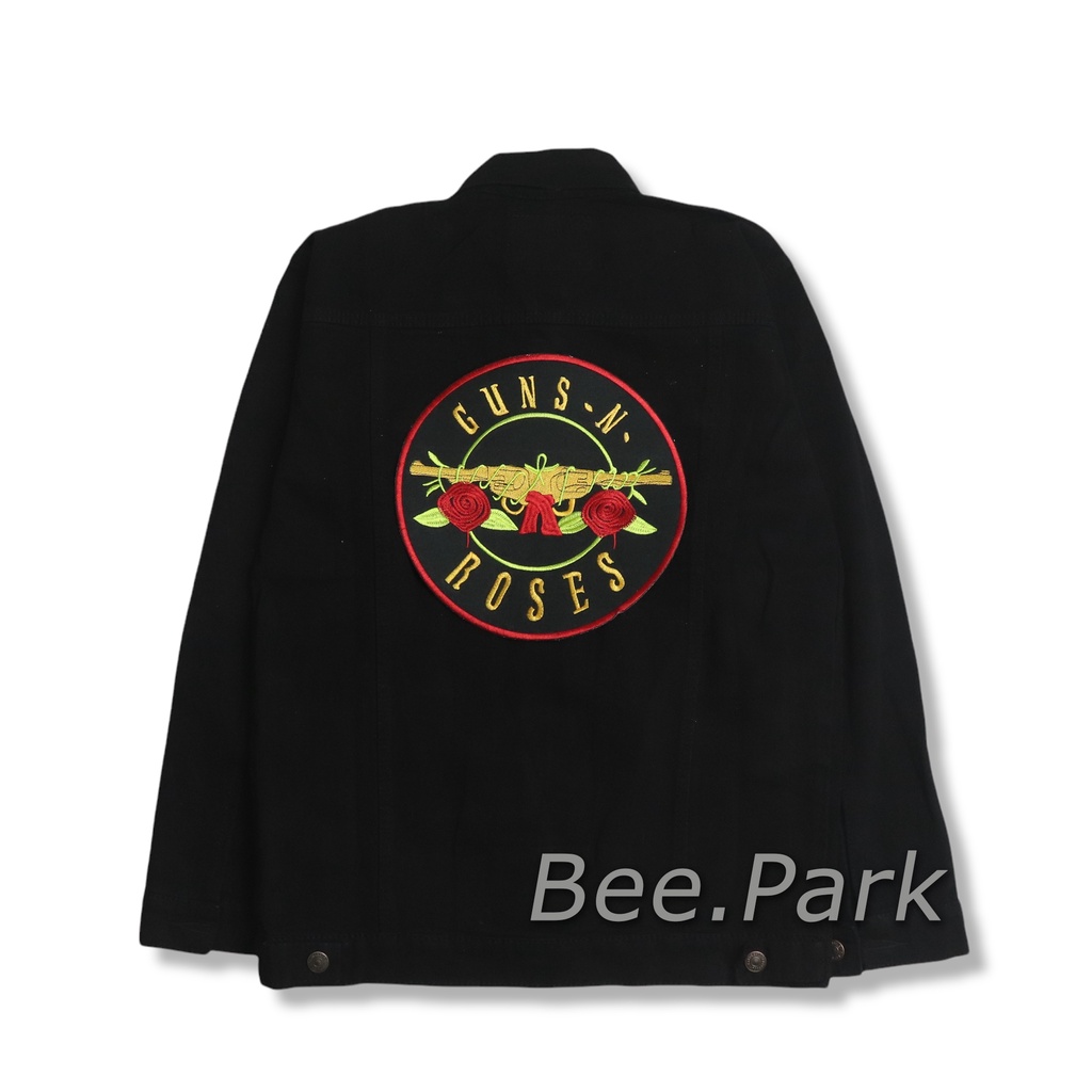 BACK PATCH BORDIR JAHIT BESAR GUINS ROSES
