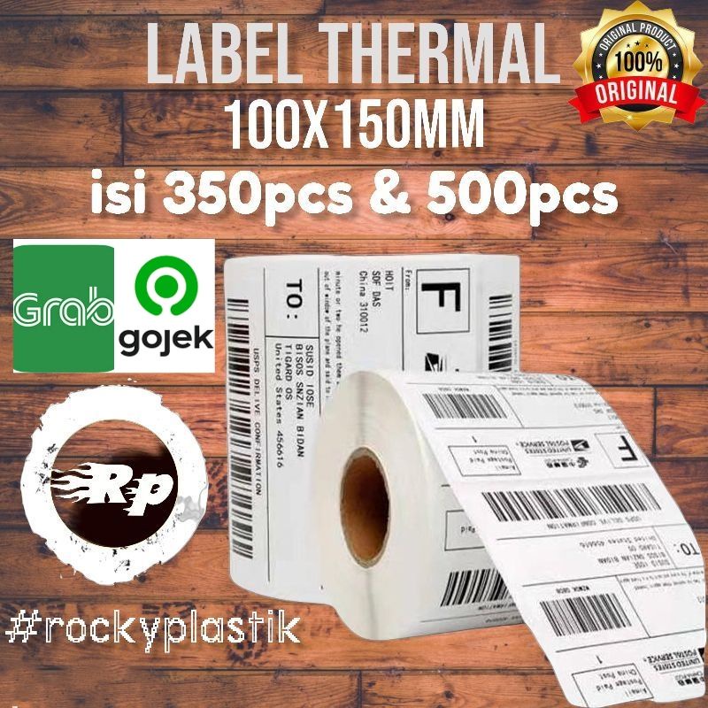 Jual Kertas Label Sticker Barcode X Mm Thermal Isi Pcs Pcs