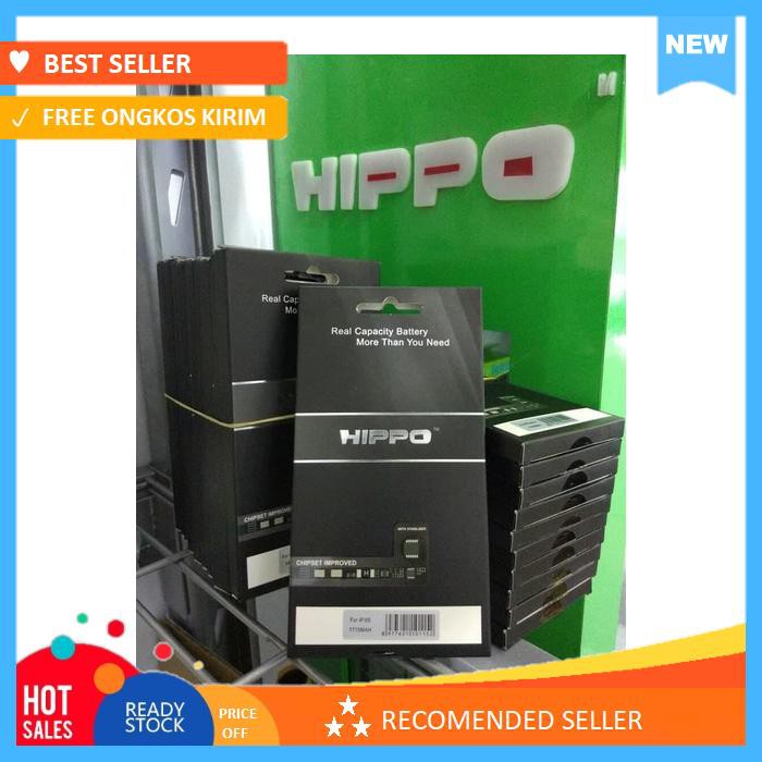 Baterai Hippo Double Power Original Apple Iphone 4 4G Batre Batrai Ori