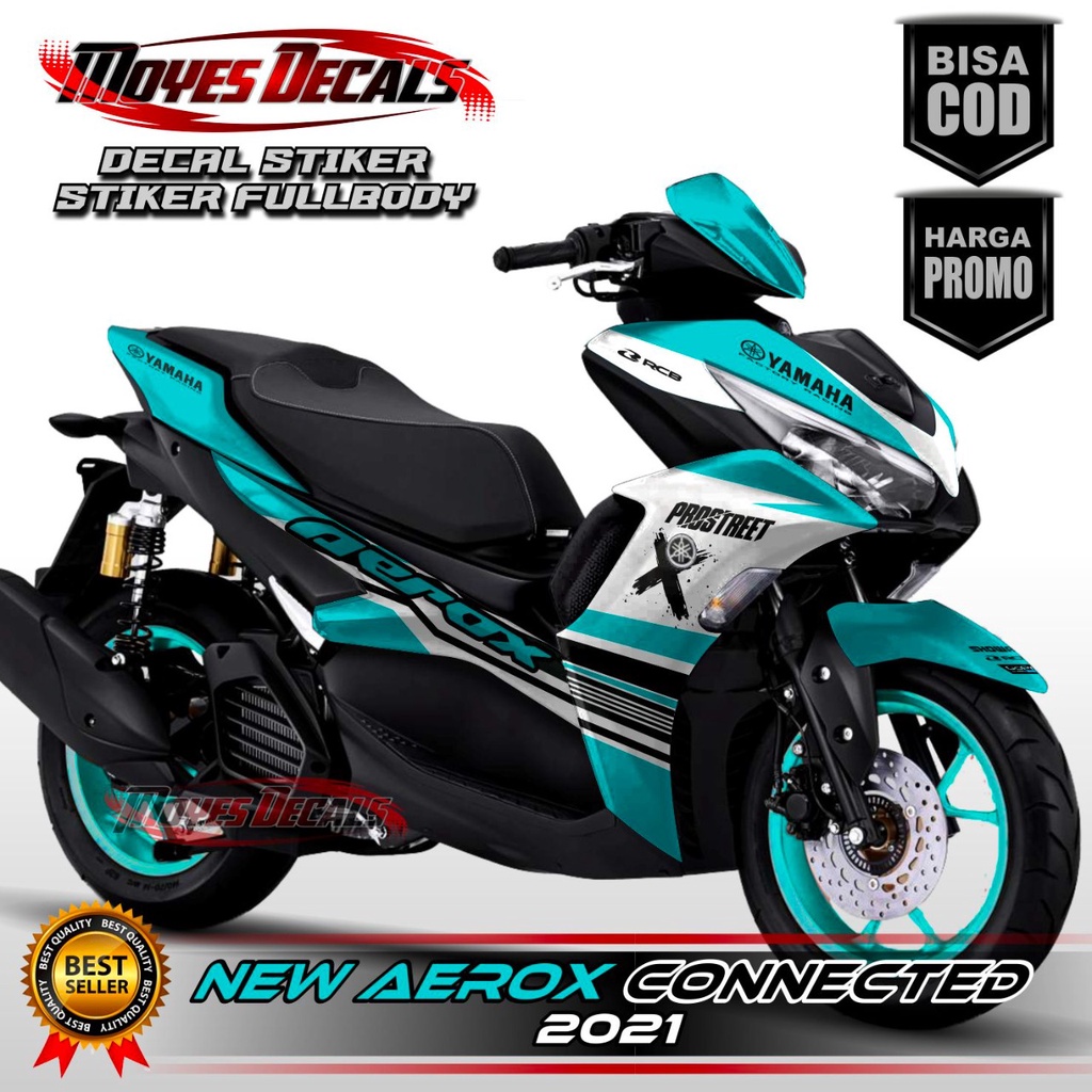 Decal Stiker New Aerox 155 2021 Full body Stiker Motor All New Aerox 155 2021 Stiker Full body