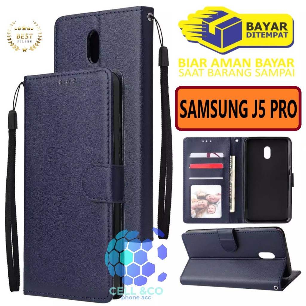 Flip cover SAMSUNG J5 PRO Flip case buka tutup kesing hp casing flip case leather wallet