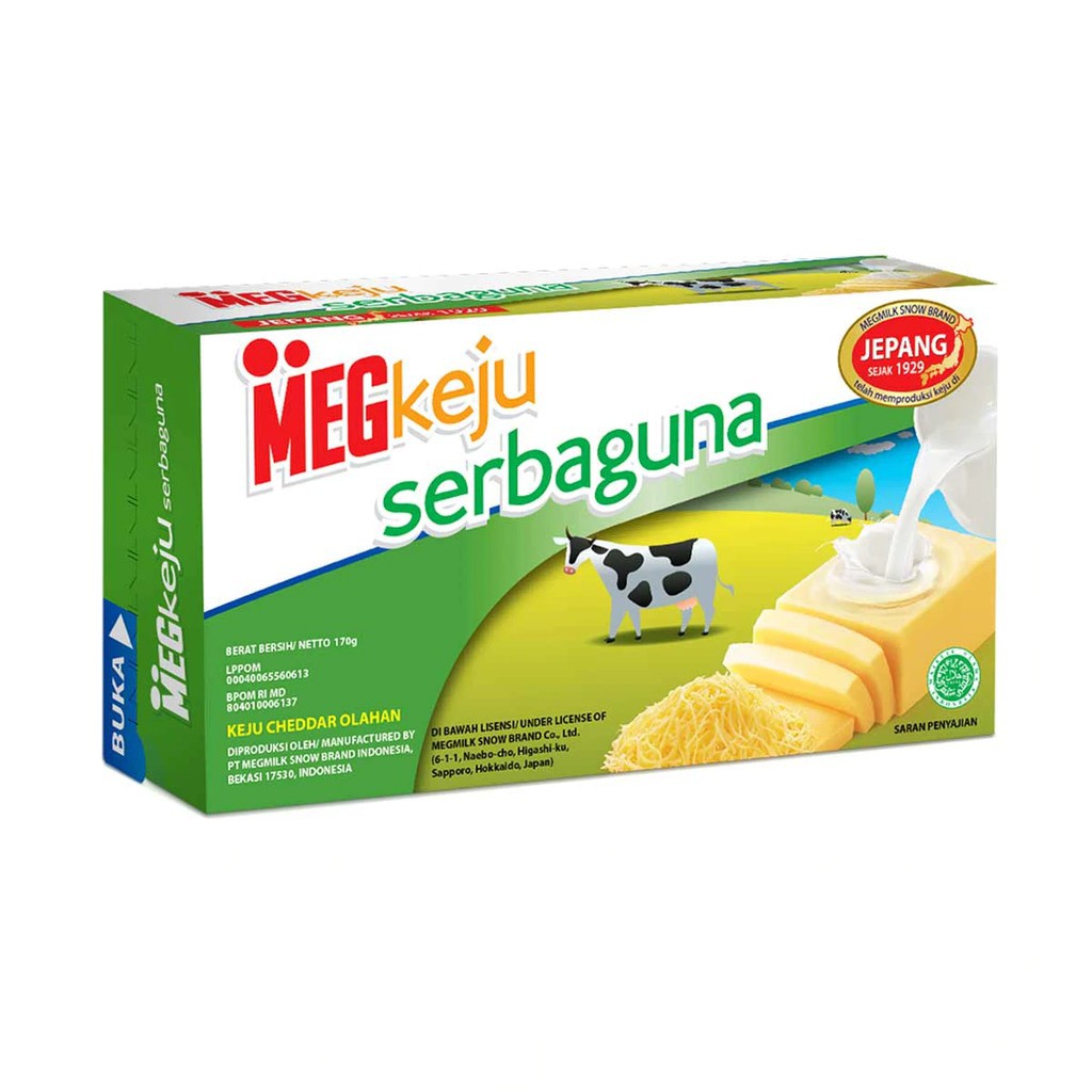 

KEJU PARUT SERBAGUNA MEG CHEESE KOTAK CHEDDAR