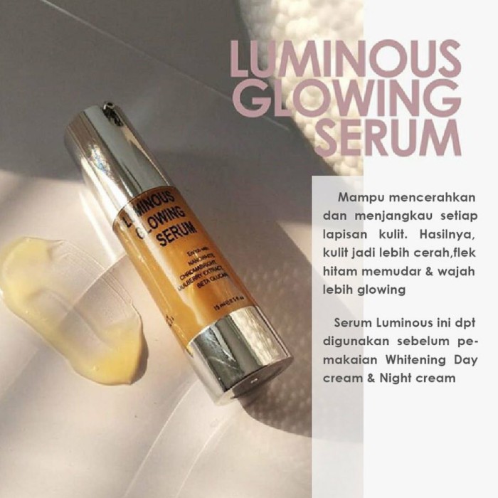 Serum Pemutih MS Glow Asli Luminous / MS Glow Original Luminous / Luminous Serum MS GLOW Original