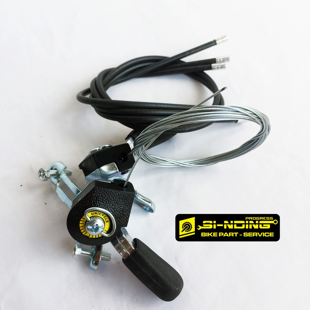 Unicycle Shifter Sepeda 10 Speed Shifter Federal Jadul