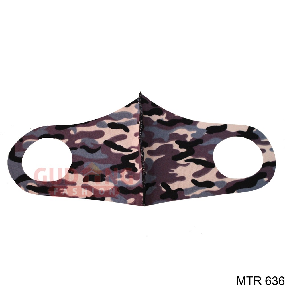 Masker Kain Polos Scuba Korean Army - MTR 636