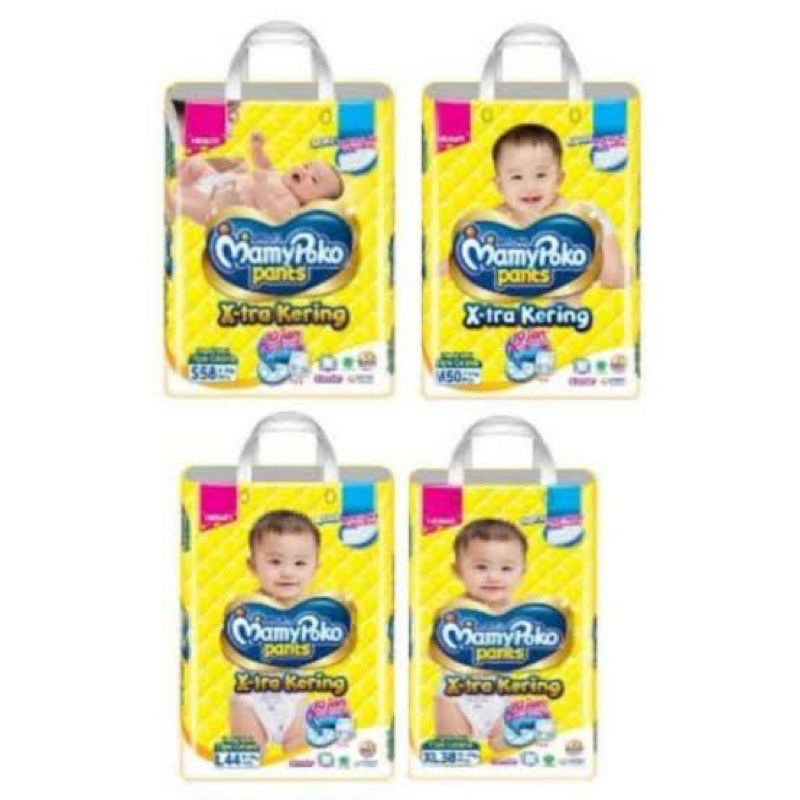 Mamypoko Pants Xtra Kering S58 / M50 / L44 / XL38 / XXL34 / Mamypoko Poko