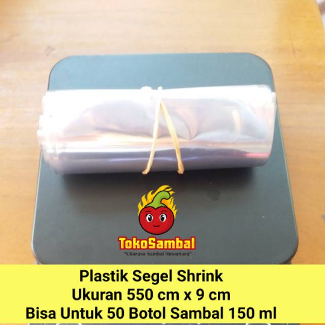 Plastik Shrink Segel Botol Sambal