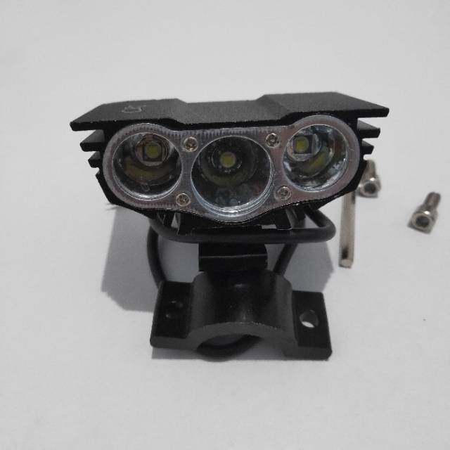 Lampu tembak sorot LED 3mata lampu LED OWL utrafire cree 3sisi