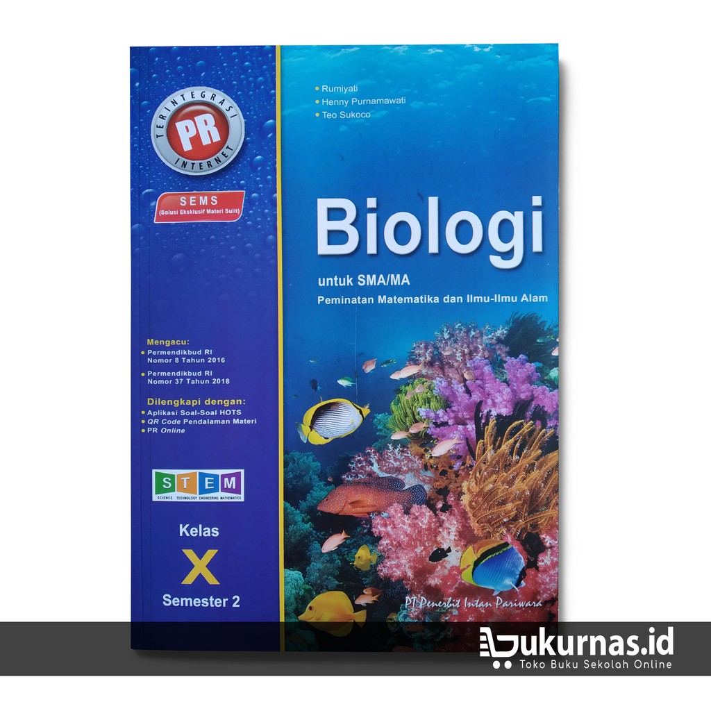 Buku Biologi Kelas 10 Semester 2 Intan Pariwara - Info Terkait Buku