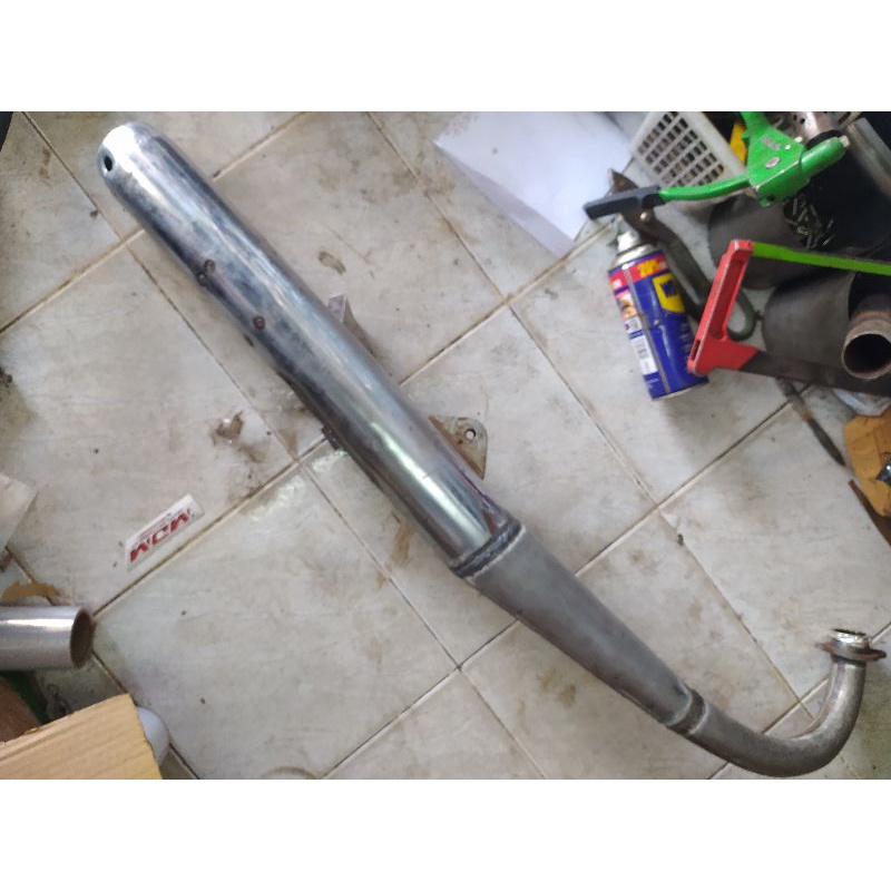 leher knalpot rx king  bobokan stengah dewa stengah pelat-1