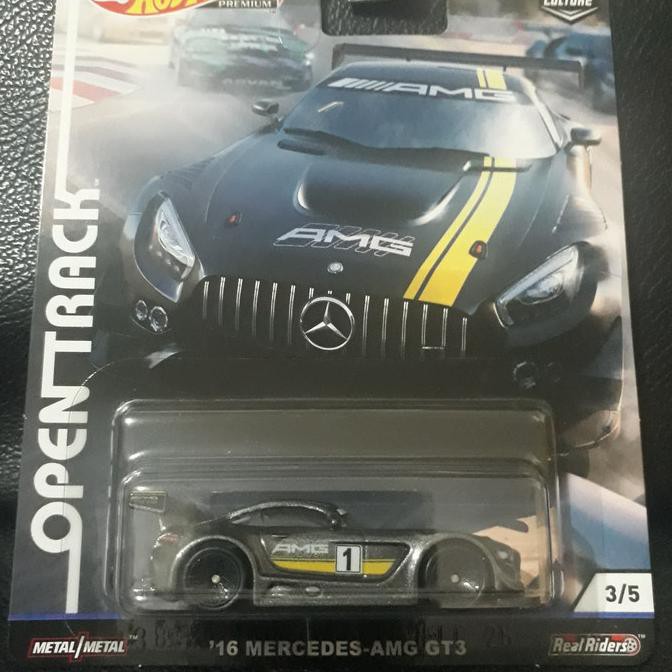 Hot Wheels Hotwheels Open Track Mercedes Amg Gt3 - Termurah 