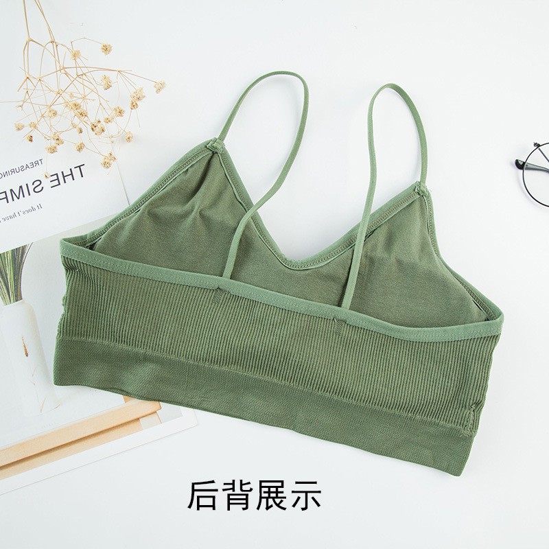 Miss H ~ 011 Bra Wanita Tanpa Kawat Bahan Halus Pakaian Dalam bralette Push Up Elastis Sexy