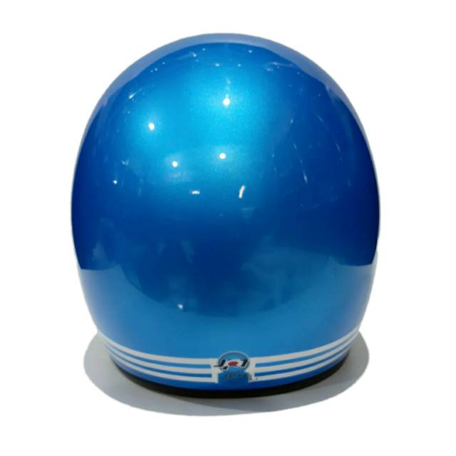 Helm Jpn Retro Arc Ice Blue Gloss pet panjang