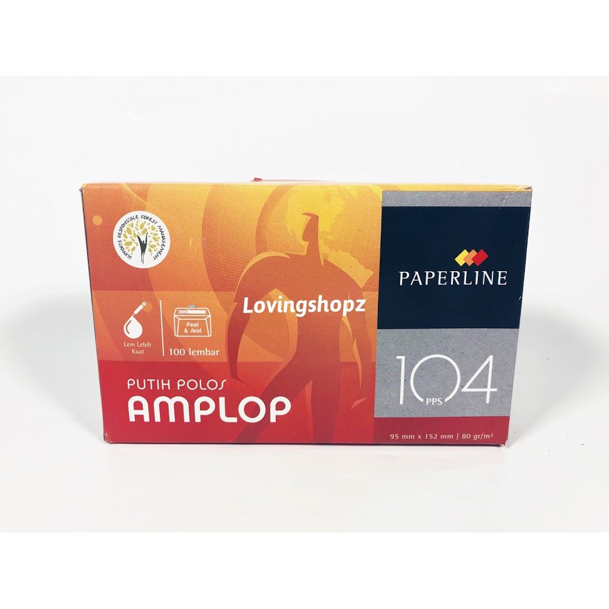 

Amplop Paperline 104 PPS putih