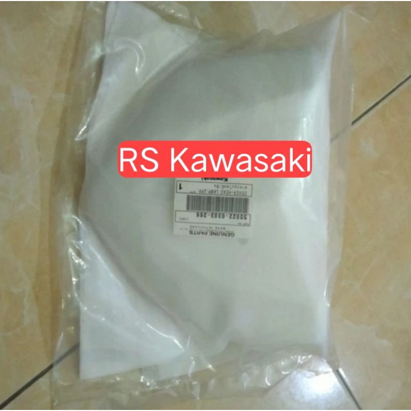 mahkota atau batok lampu atas ksr 110 putih original