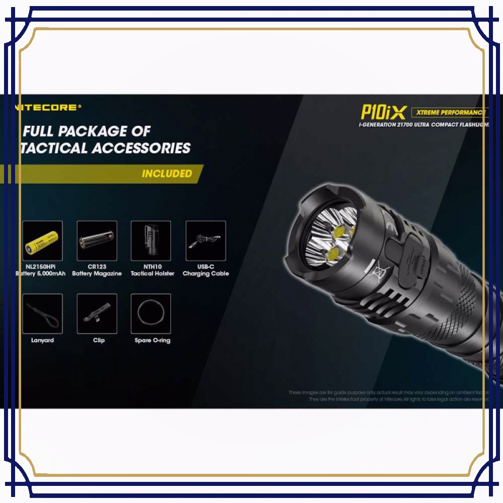 Senter LED CREE XP-L2 V6 4000 Lumens - P10iX