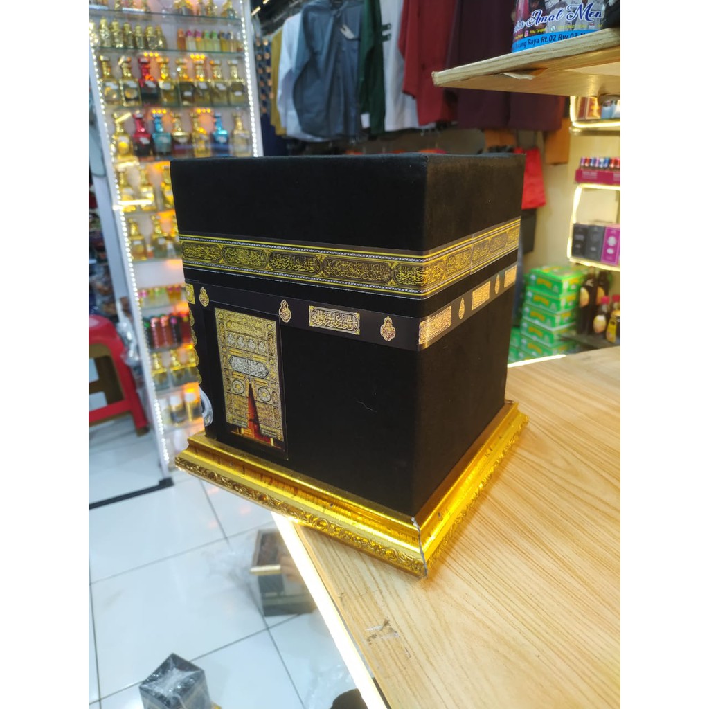 CELENGAN KA'BAH UKURAN BESAR 13x13cm