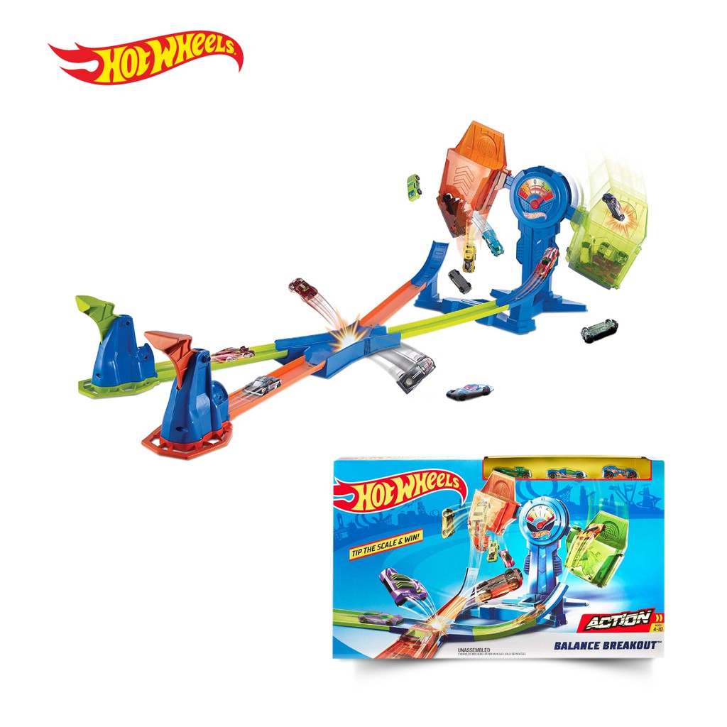 hot wheels balance breakout track set