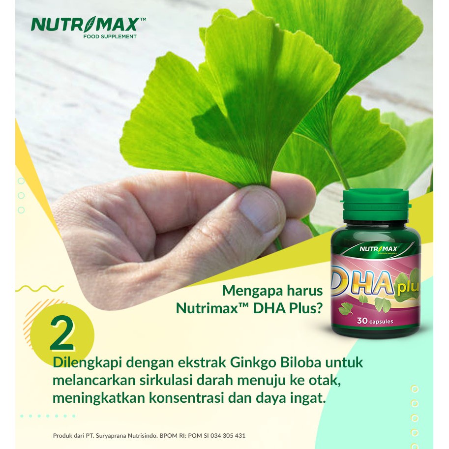 NUTRIMAX DHA PLUS 30CAP