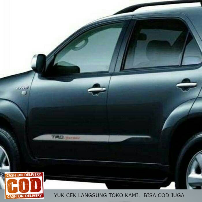 stiker samping trd sportivo fortuner Aksesoris Mobil