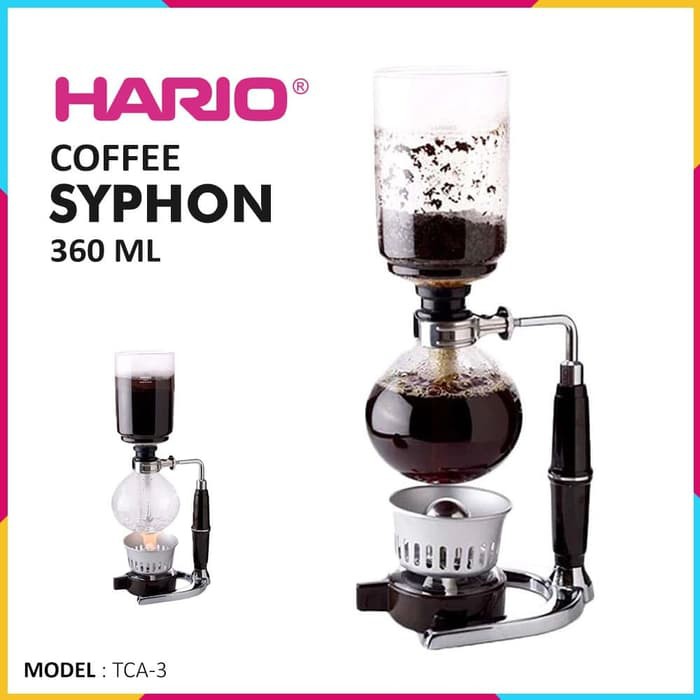Hario Coffee Syphon TCA-3 Coffee Maker Manual 360ml