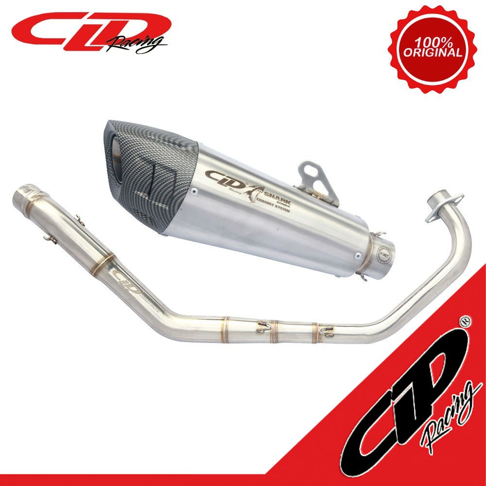 CLD Shark Series Knalpot Racing Honda CBR 150