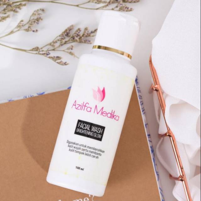 Facialwash Brightening Glow By Azilfa Medika Skin Care