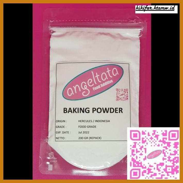 

Redwop-Gnikab- 200Gr Baking Powder Hercules - Tepung Pengembang Kue -Hallall.