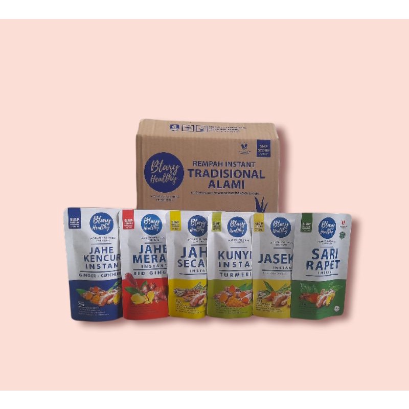 

paket minuman serbuk instan alami