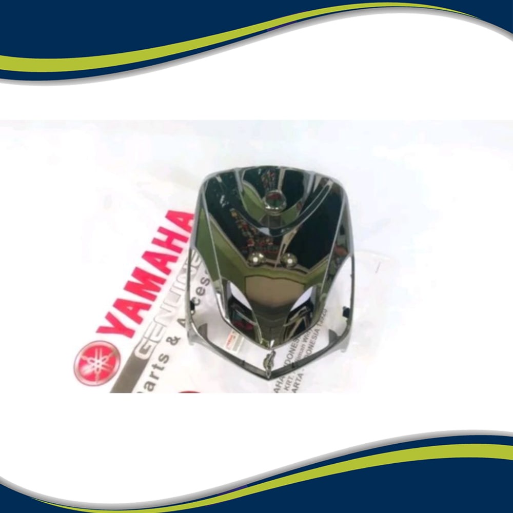 Cover Body tameng depan Yamaha Mio soul Karbu old Lama 2008 Hitam Original 28D - TPS000070