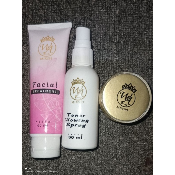 SKINCARE WASILA COSMETIC * FACIAL TREATMENT, TONER DAN GOLD GEL *