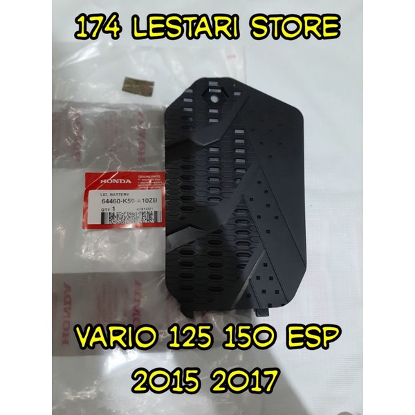 tutup accu tutup aki vario 125 150 esp 64460-K59-A10ZB asli honda