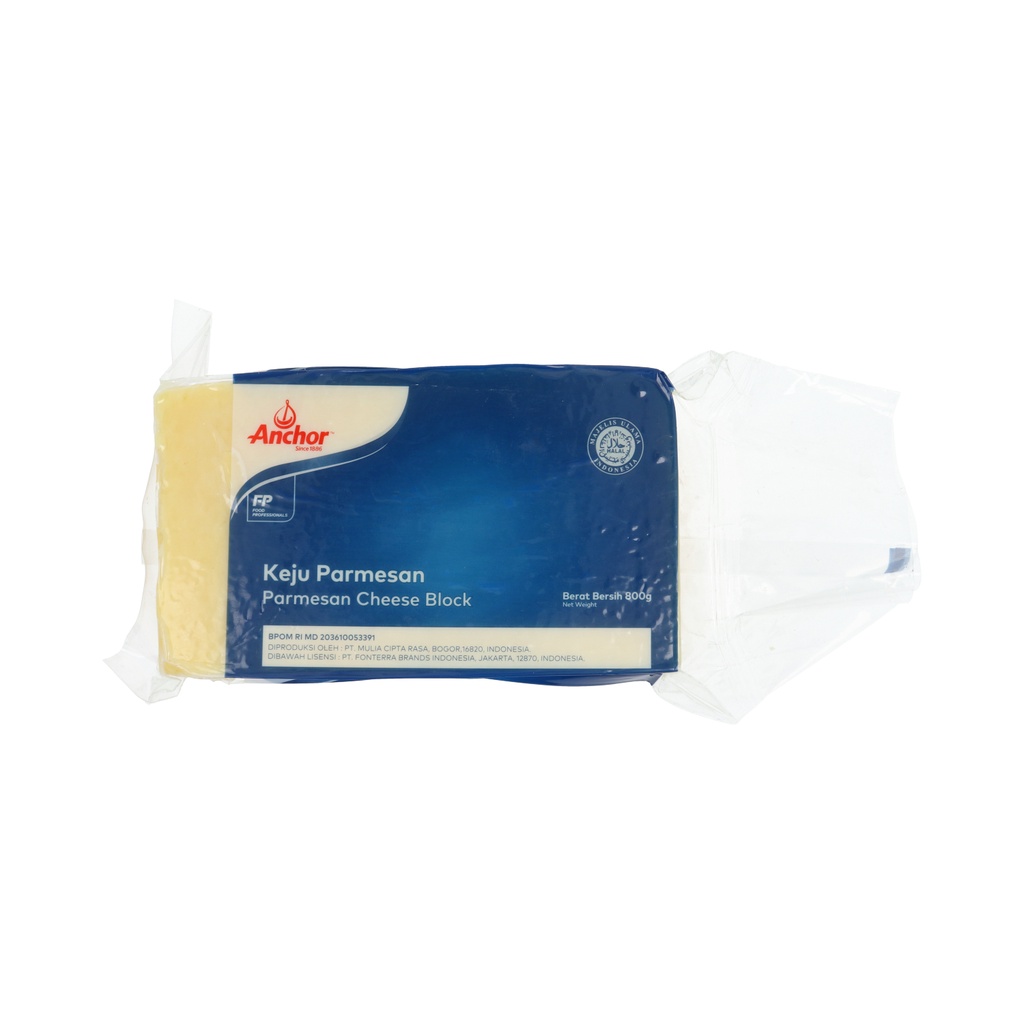 

Keju Parmesan Wheel Cheese Block Anchor 800 gram
