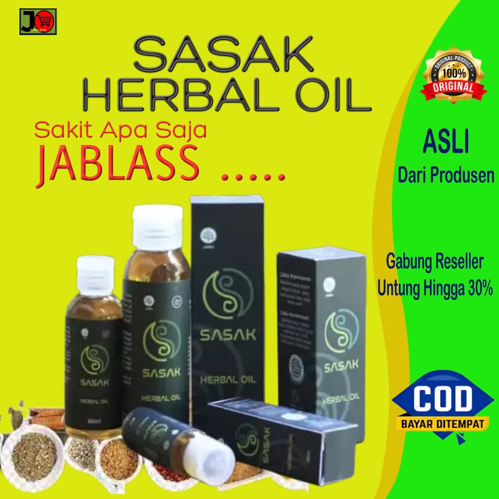 ORIGINAL SASAK HERBAL OIL OBAT  STROCK RINGAN SYARAF KEJEPIT MINYAK BERKHASIAT  ASAM LAMBUNG BAHAN O