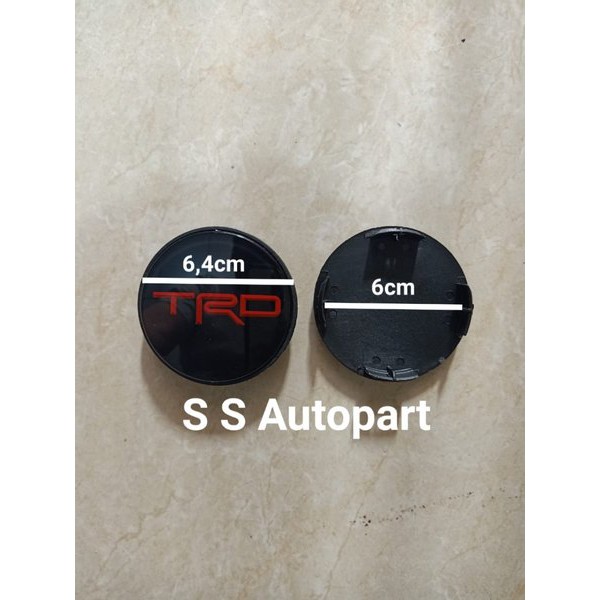 Dop Velg Tutup As Roda Velg Racing TRD ORIGINAL Fortuner Innova Rush Murah
