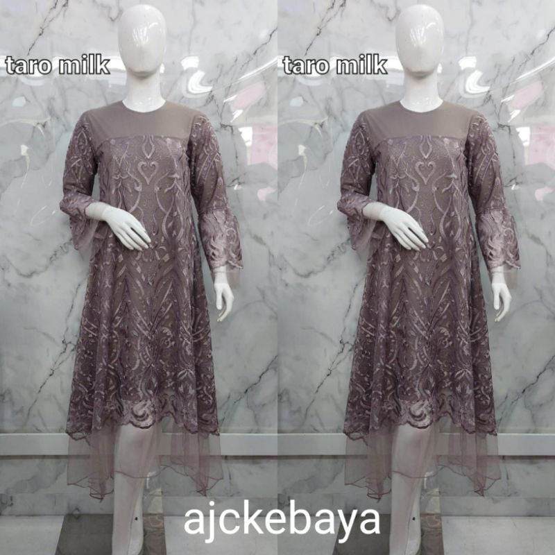 dress / midi dress / dress kondangan / kebaya dress tunangan / dress modren