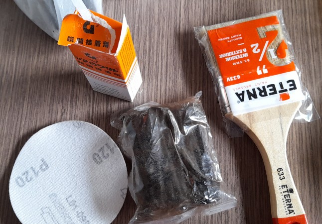 Kuas Cat Tembok Besi Kayu Eterna 633 2-1/2inch Inci