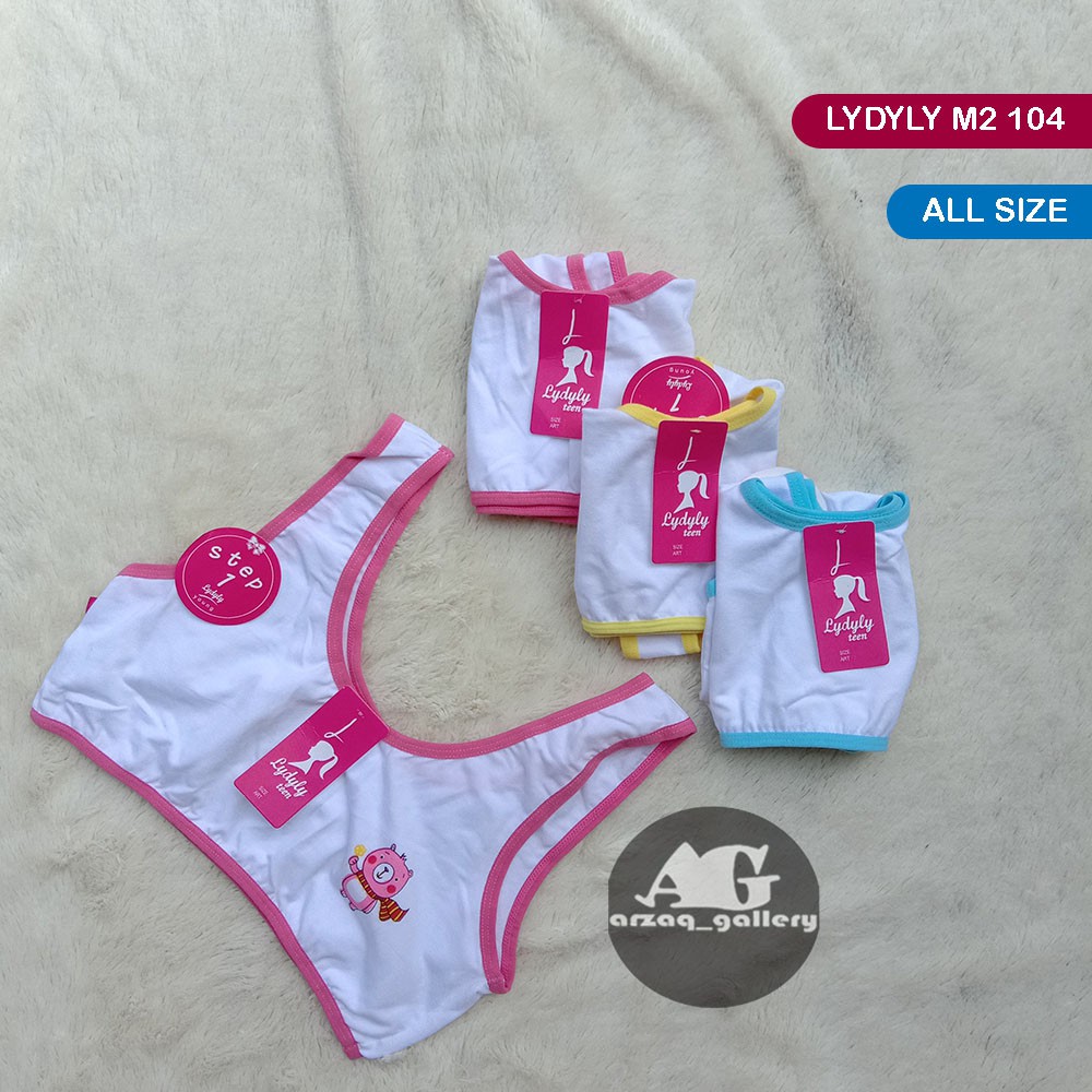 Miniset Lydyly MZ 104 Miniset Anak Remaja Perempuan Tali Lebar | Miniset Anak