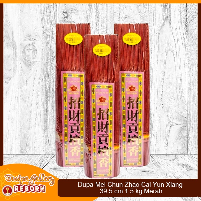 Dupa/hio Wangi Mei Chun Zhao Cai Yun Xiang 39.5 cm 1.5 kg