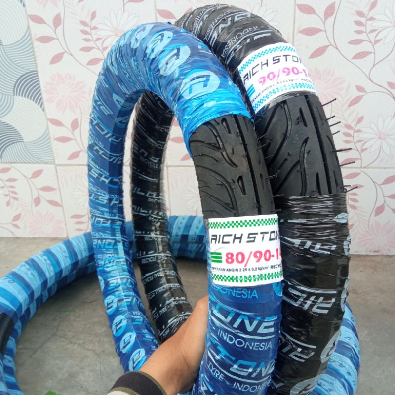 sepasang 2 ban matic non tubeless depan belakang 80/90-14 dan 90/90-14 ban all honda matic ban vario