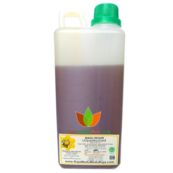 

RAJA MADU MADU RAJA, MADU SARANG ASLI MADU MENTAH (RAW HONEY), STANDAR SNI & DINKES - MULTIFORA 1 KG