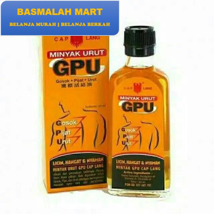 Minyak urut Cap lang GPU 60 ml Murah Berkualitas