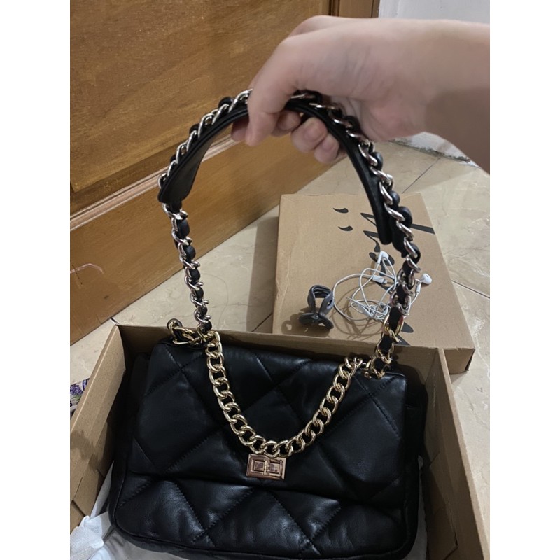 Mooij Sabai Bag Black Hitam Preloved