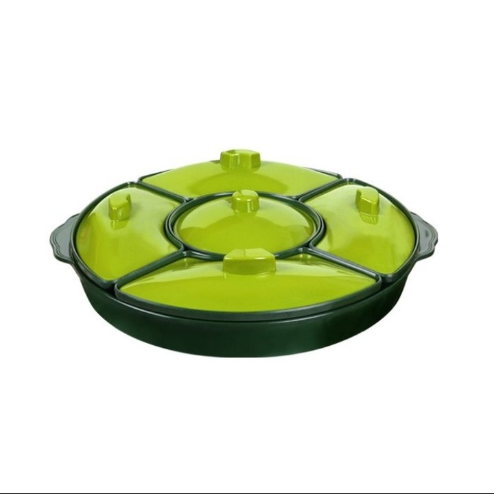 GOLDEN DRAGON PS0201 Party Set Melamine Prasmanan Jade Green 18 inch