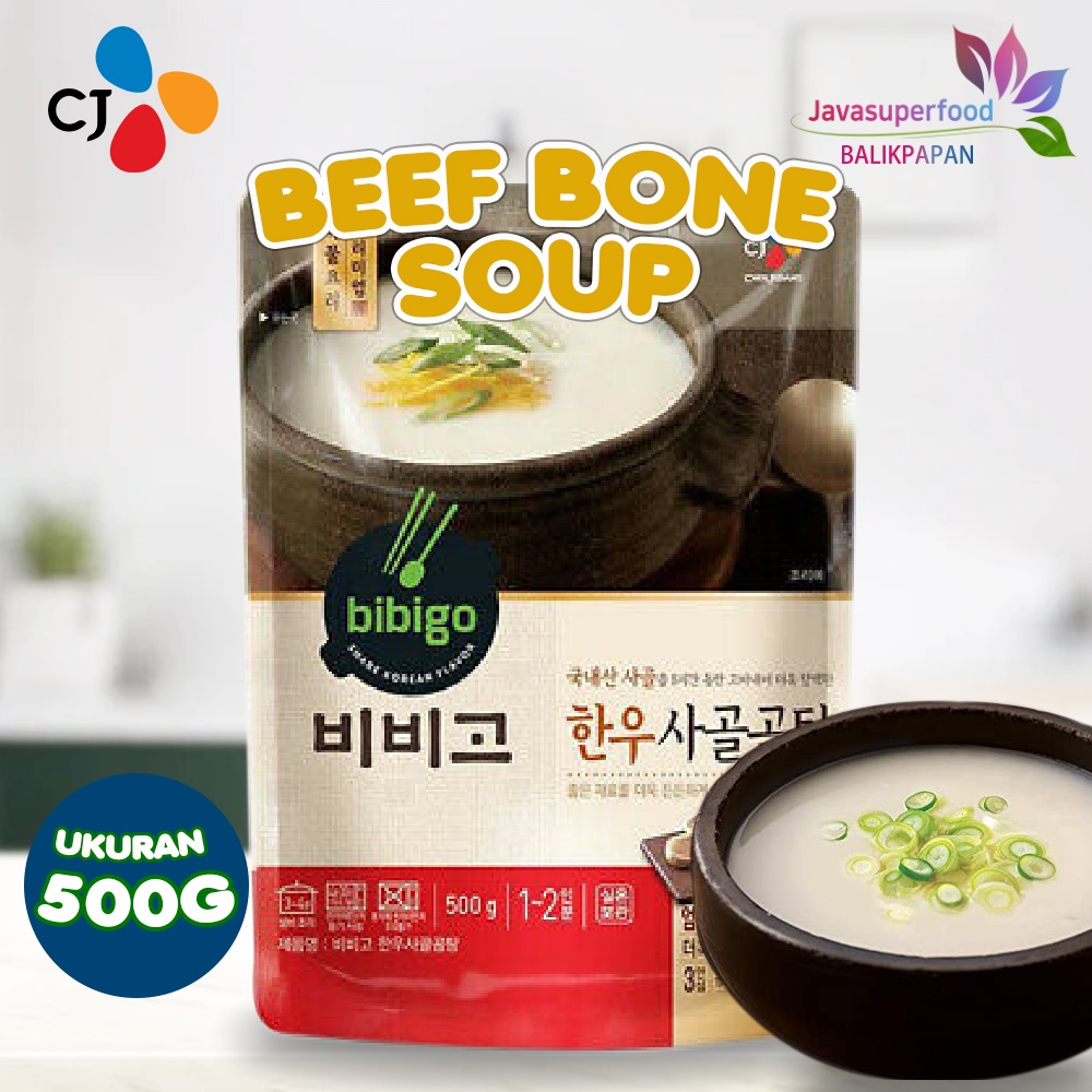 

CJ Bibigo Beef Bone Soup - Sup Kaldu Tulang Sapi 500 gram