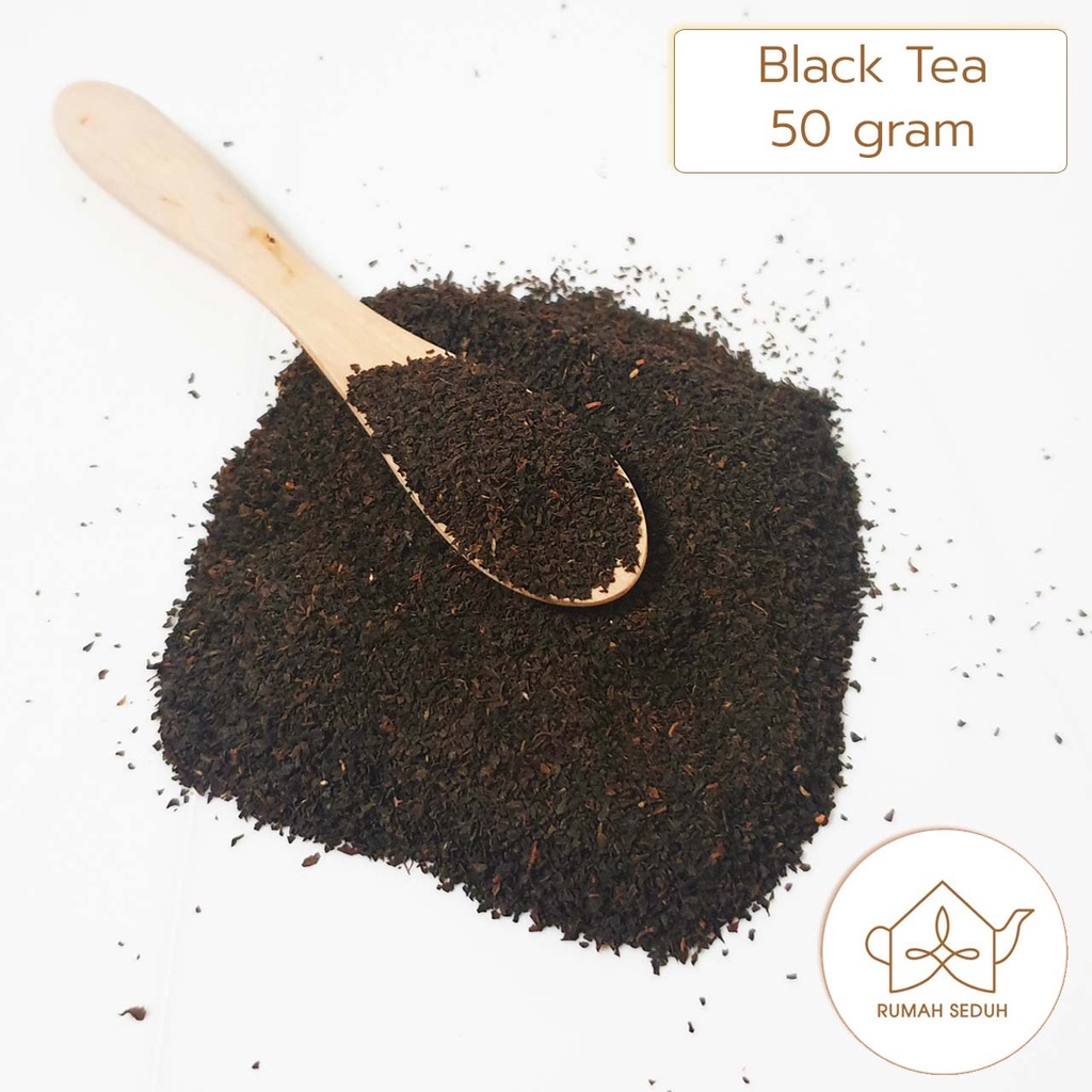 50gr Teh Hitam Alami / Pure Black Tea BP