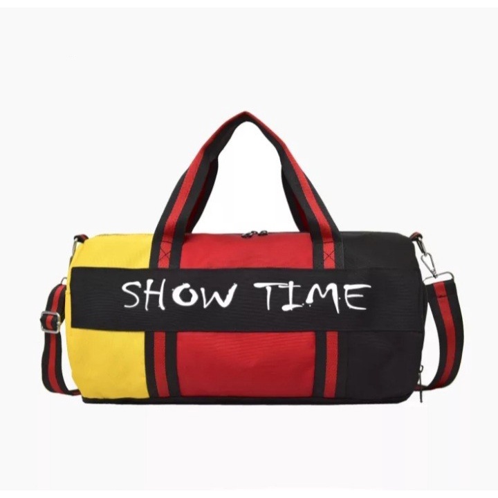 Tas Duffel Olahraga travel Gym Bag big size SHOW TIME