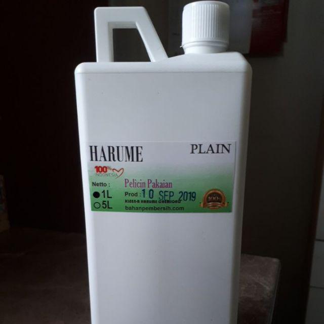 Pelicin Setrikaan Pakaian Plain / Non Parfum @ 1 L Kleen-r Harume